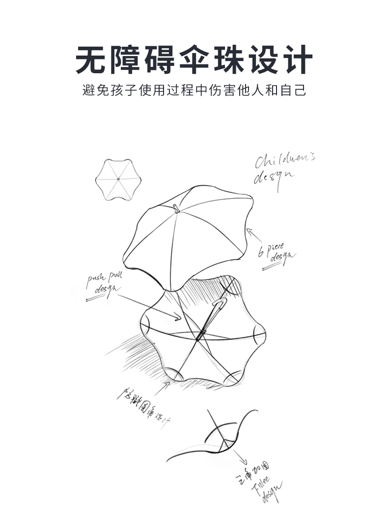 無障礙傘珠設計