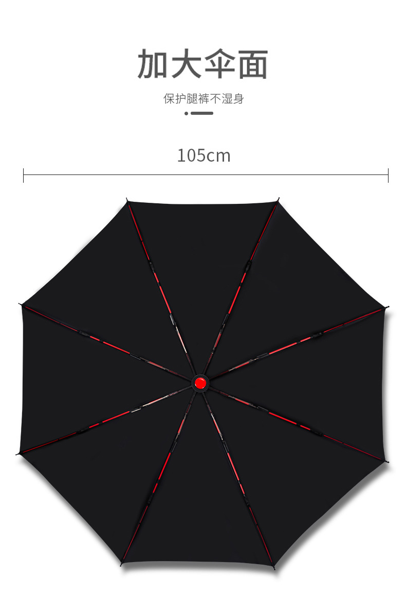 全纖維傘骨雨傘